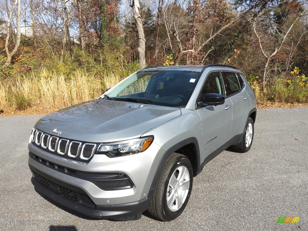 Billet Silver Metallic 2022 Jeep Compass Latitude 4x4 Exterior Photo #143277282