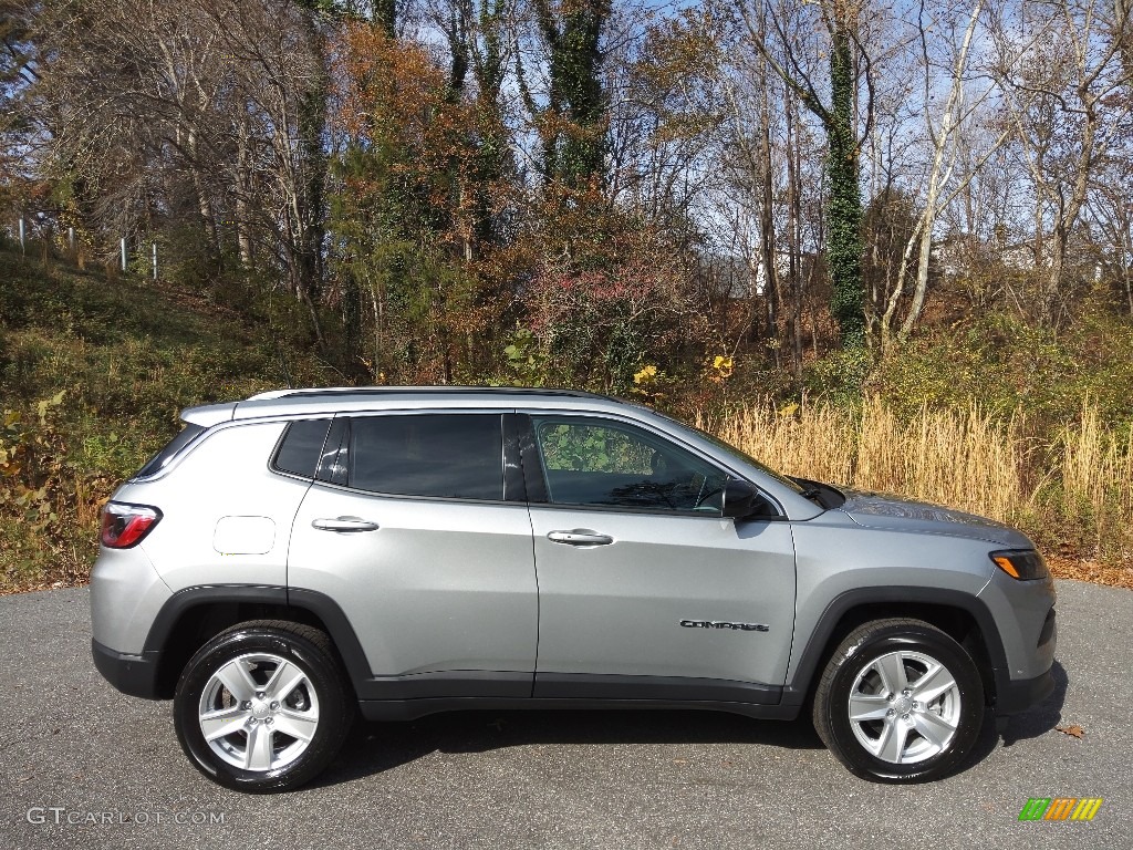 Billet Silver Metallic 2022 Jeep Compass Latitude 4x4 Exterior Photo #143277291