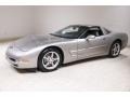 2000 Light Pewter Metallic Chevrolet Corvette Coupe  photo #3