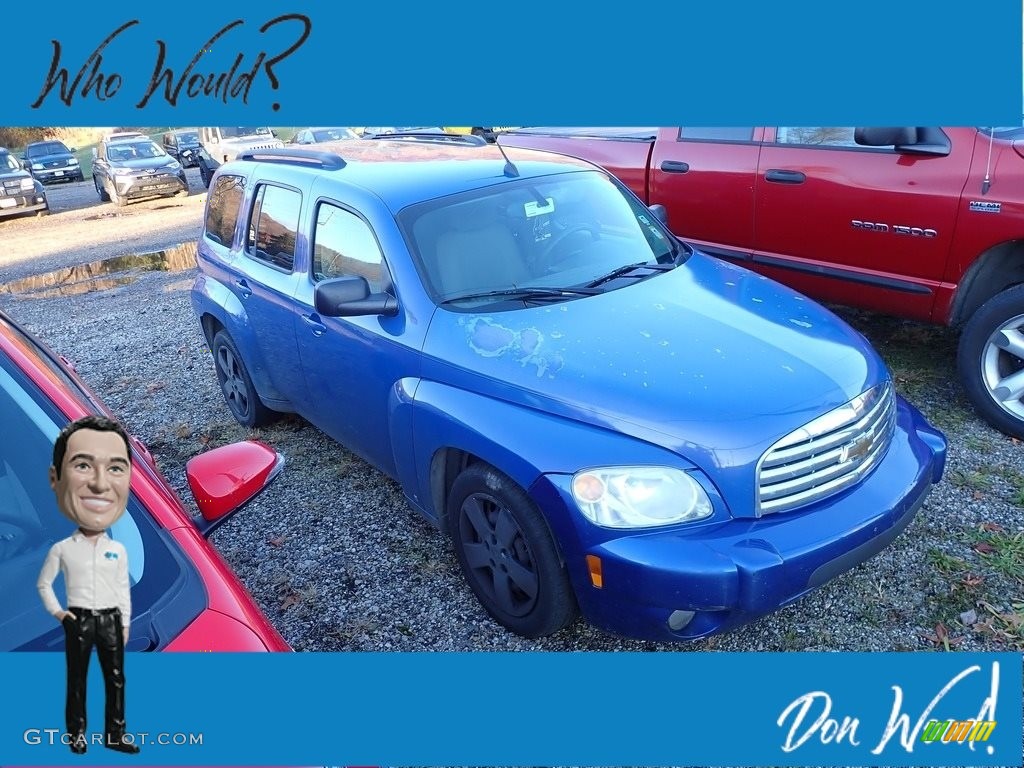 2008 HHR LS - Blue Flash Metallic / Ebony Black photo #1