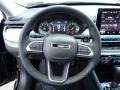 Black 2022 Jeep Compass Limited 4x4 Steering Wheel