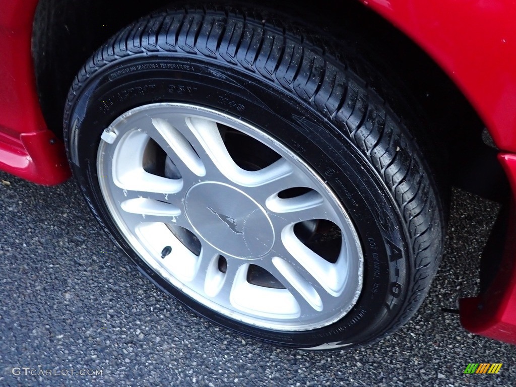 1998 Mustang GT Convertible - Laser Red / Black photo #10