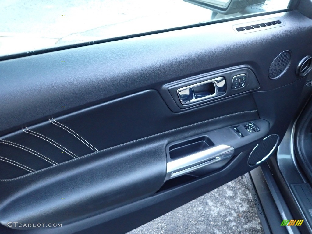 2015 Mustang GT Premium Coupe - Magnetic Metallic / Ceramic photo #21