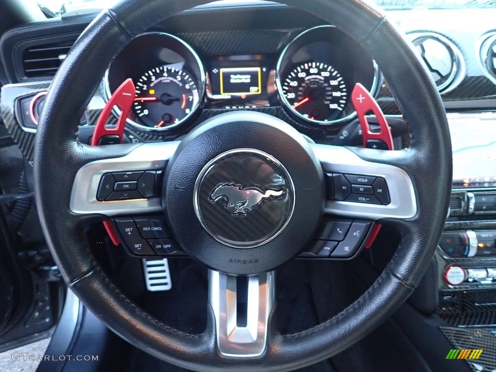 2015 Mustang GT Premium Coupe - Magnetic Metallic / Ceramic photo #23