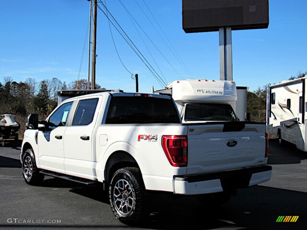 2021 F150 XLT SuperCrew 4x4 - Oxford White / Black photo #3
