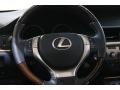 2015 Lexus ES Black Interior Steering Wheel Photo