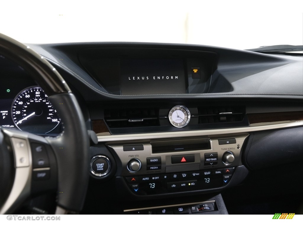2015 Lexus ES 350 Sedan Black Dashboard Photo #143280524
