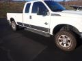 Oxford White - F250 Super Duty XL SuperCab 4x4 Photo No. 4