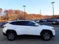 Quartz White 2022 Hyundai Tucson Blue Hybrid AWD