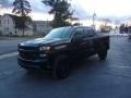 2021 Black Chevrolet Silverado 1500 Custom Crew Cab 4x4  photo #8