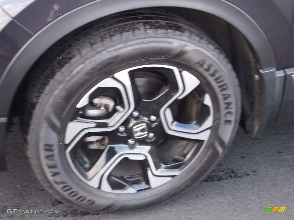 2018 CR-V Touring AWD - Gunmetal Metallic / Gray photo #4