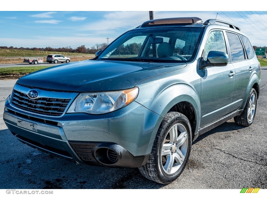 2009 Forester 2.5 X Premium - Spark Silver Metallic / Platinum photo #8