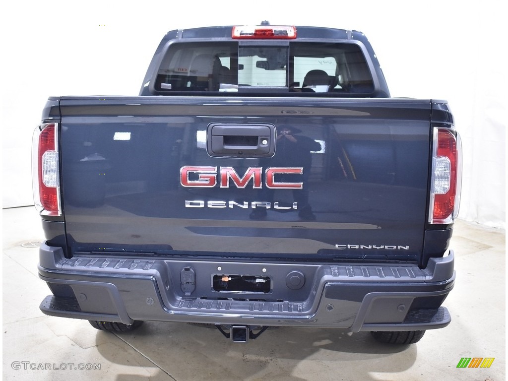 2022 Canyon Denali Crew Cab 4WD - Hunter Metallic / Cocoa/­Dark Atmosphere photo #3