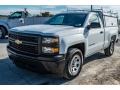 Summit White - Silverado 1500 WT Regular Cab Photo No. 8