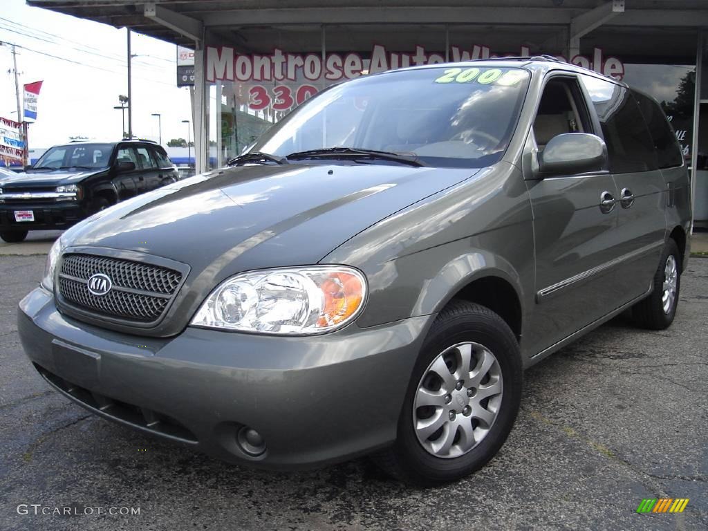 2005 Sedona LX - Sage Green Metallic / Beige photo #1