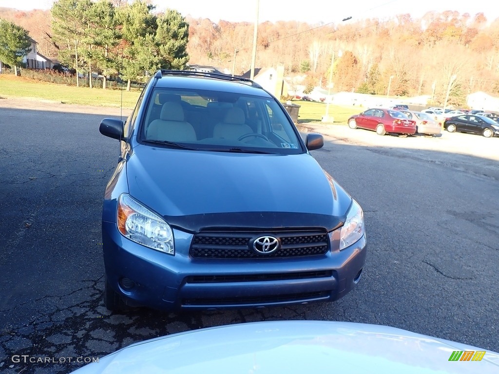 2008 RAV4 4WD - Pacific Blue Metallic / Ash photo #4