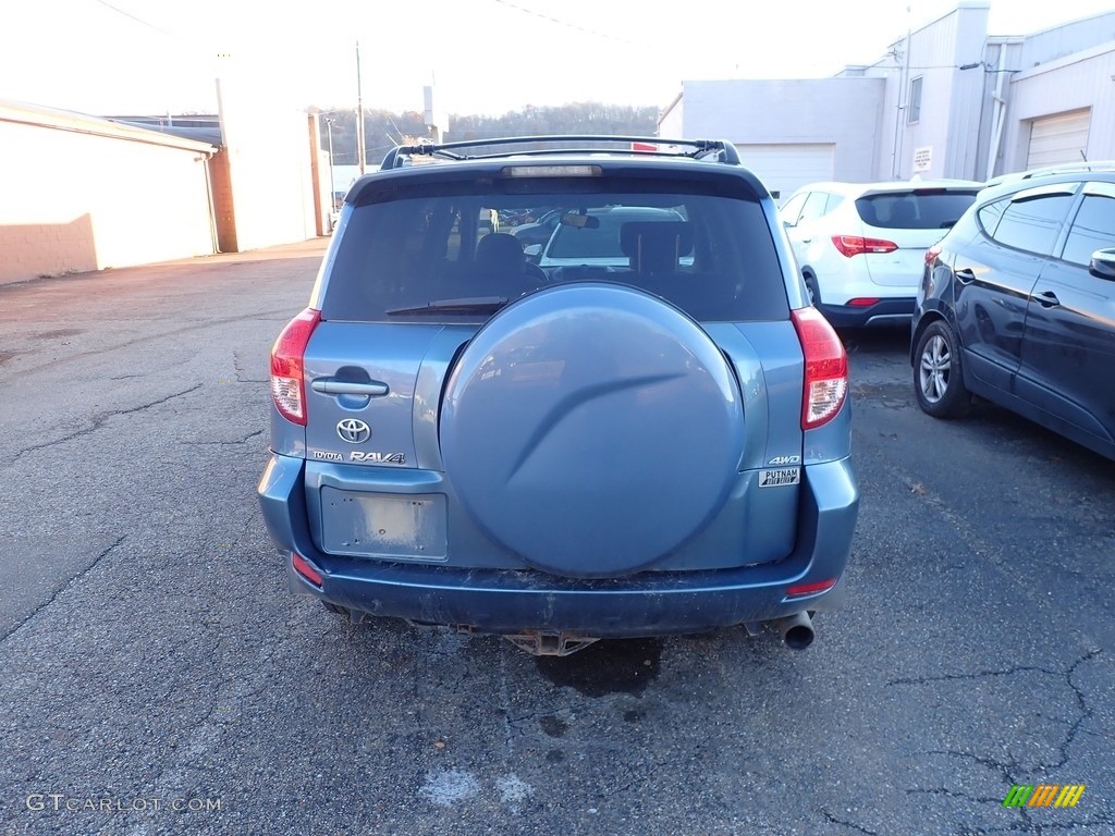 2008 RAV4 4WD - Pacific Blue Metallic / Ash photo #10