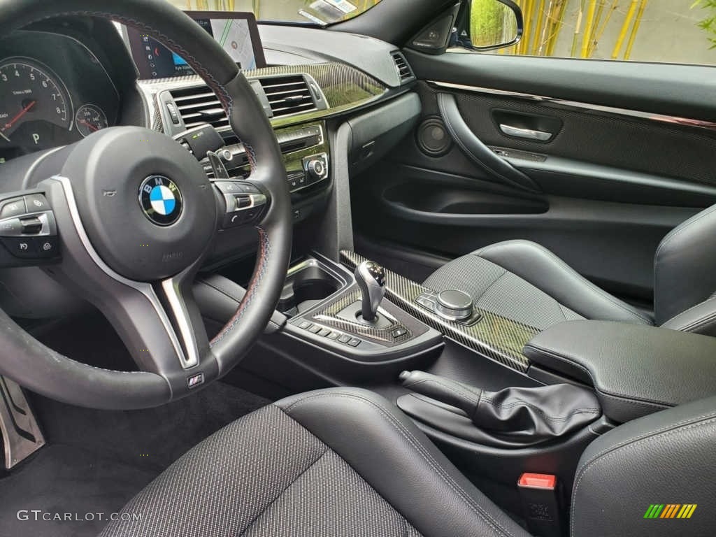 Black Interior 2020 BMW M4 Coupe Photo #143284385