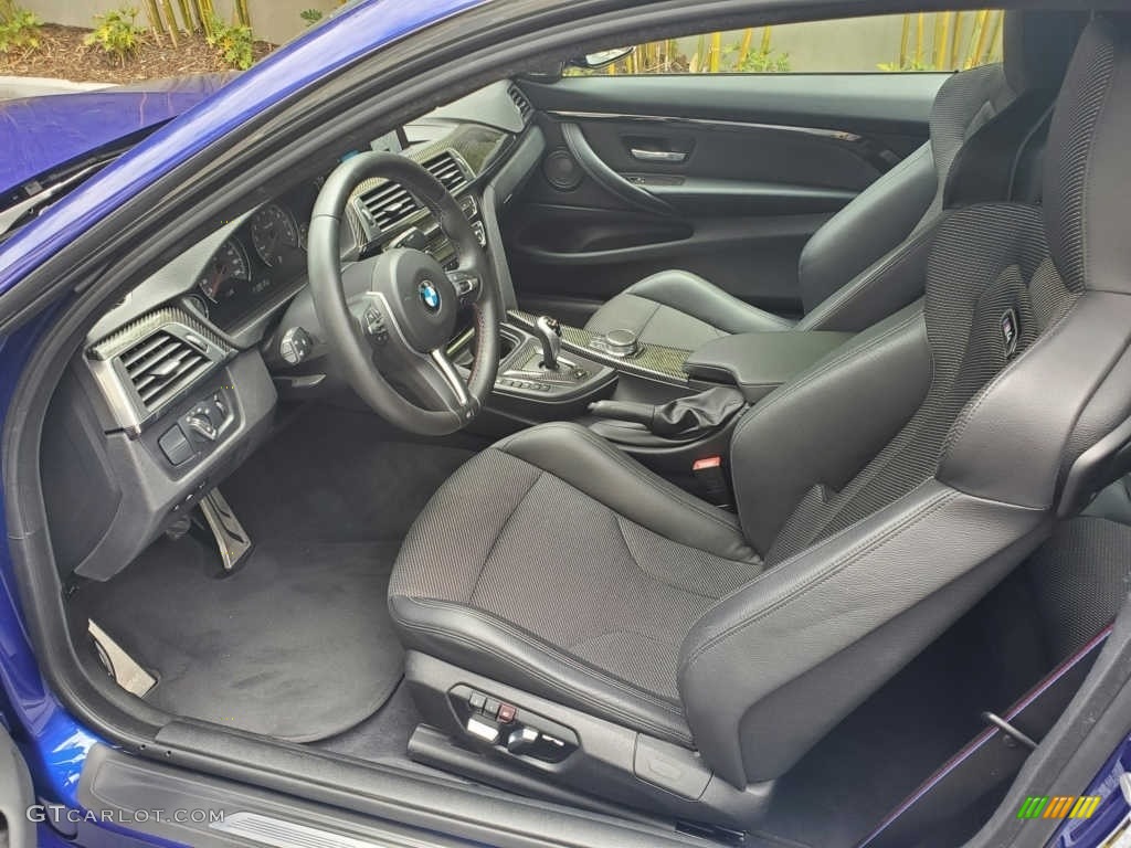 Black Interior 2020 BMW M4 Coupe Photo #143284394
