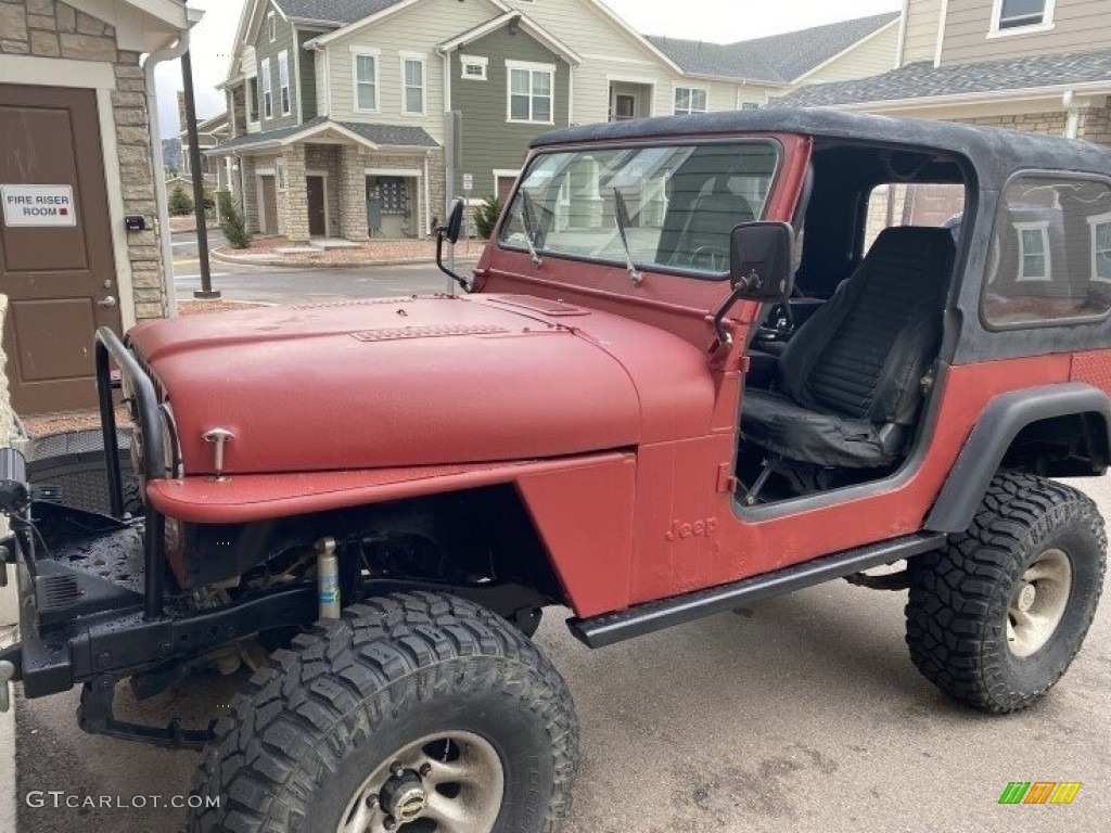 Firecracker Red 1978 Jeep CJ7 4x4 Exterior Photo #143284484
