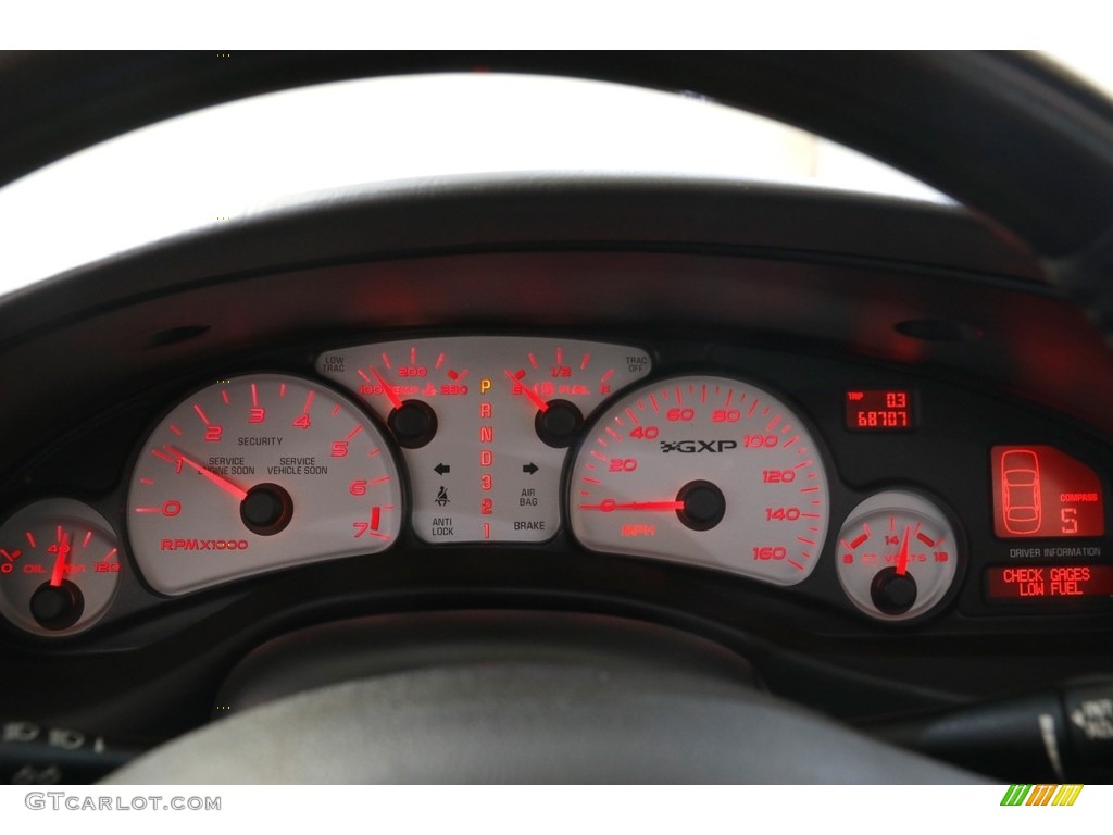 2004 Pontiac Bonneville GXP Gauges Photos