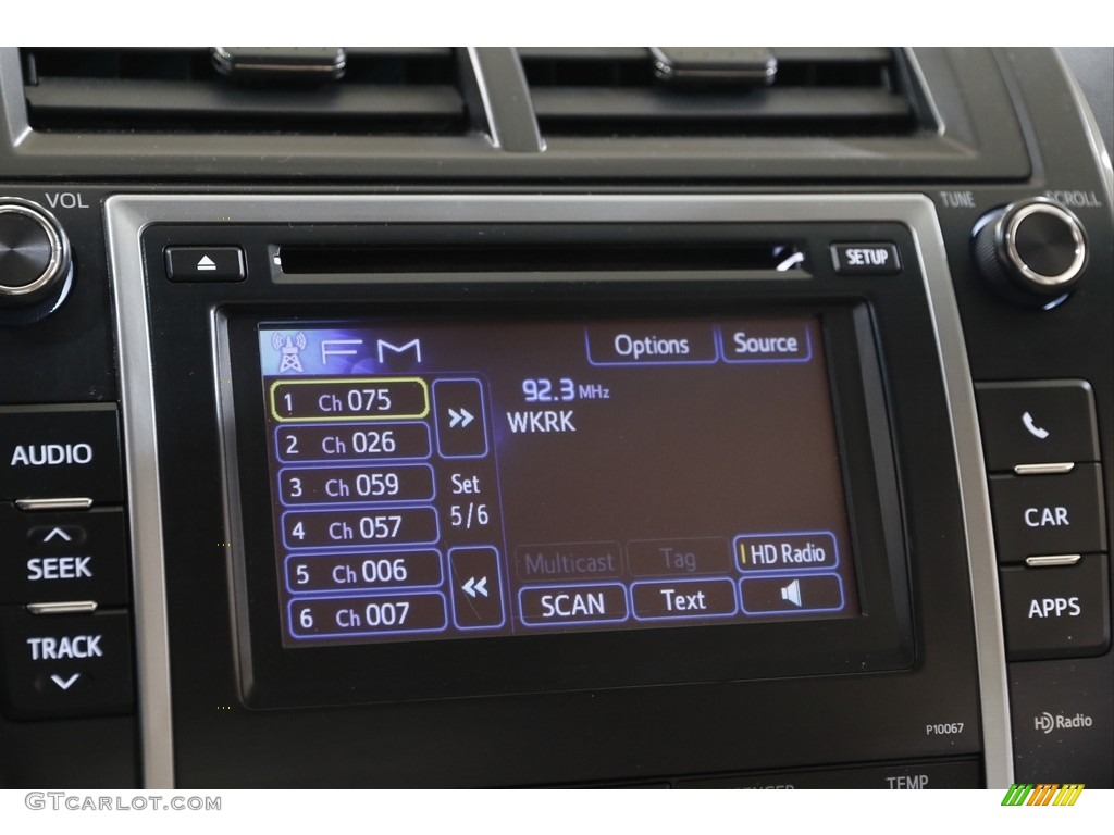 2012 Camry Hybrid XLE - Cypress Green Pearl / Ivory photo #10