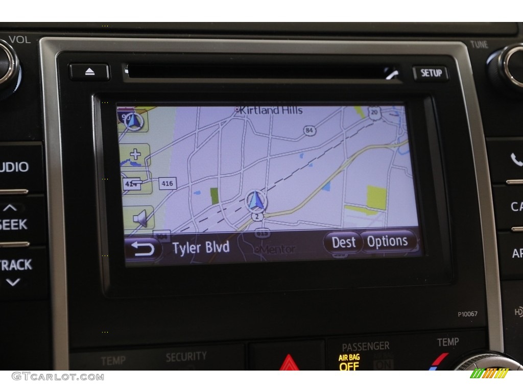 2012 Camry Hybrid XLE - Cypress Green Pearl / Ivory photo #11