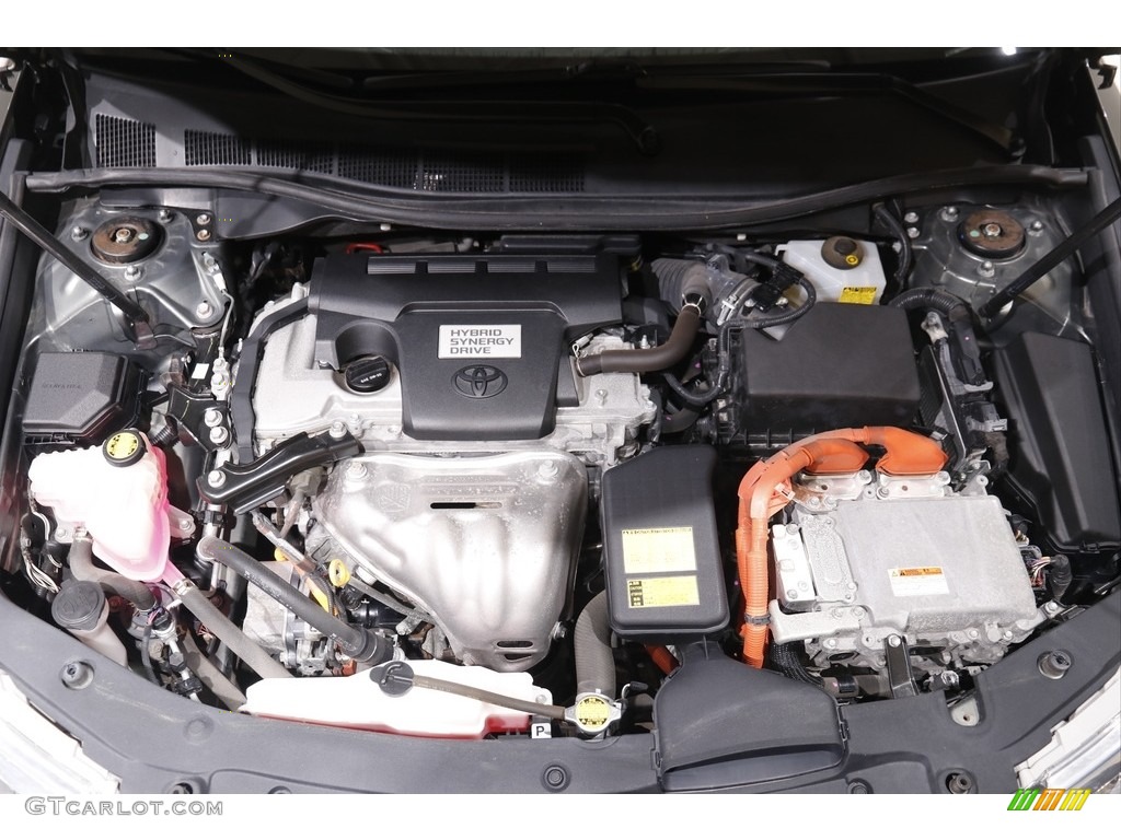 2012 Camry Hybrid XLE - Cypress Green Pearl / Ivory photo #20