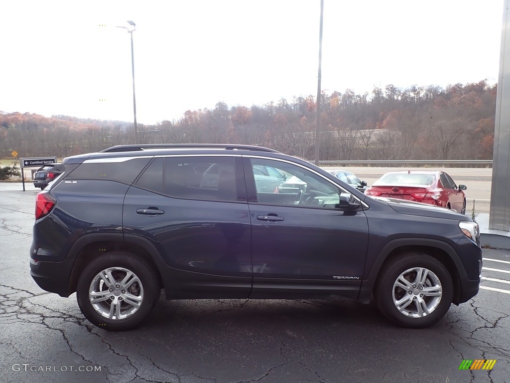 2019 Terrain SLE AWD - Blue Steel Metallic / Jet Black photo #5