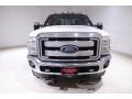 White Platinum Metallic Tri-Coat - F250 Super Duty Lariat SuperCab 4x4 Photo No. 2