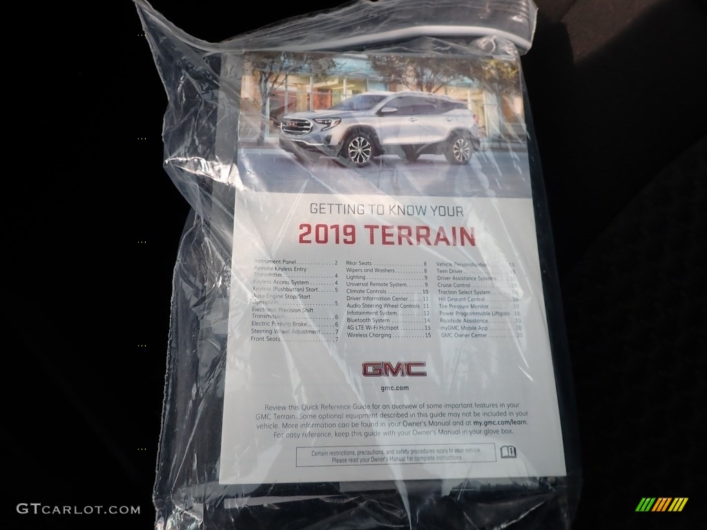 2019 Terrain SLE AWD - Blue Steel Metallic / Jet Black photo #29