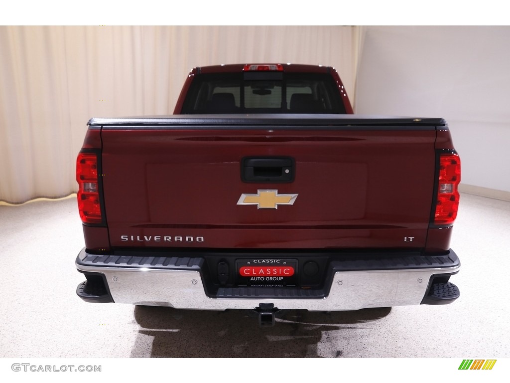 2015 Silverado 1500 LT Z71 Double Cab 4x4 - Deep Ruby Metallic / Jet Black photo #17