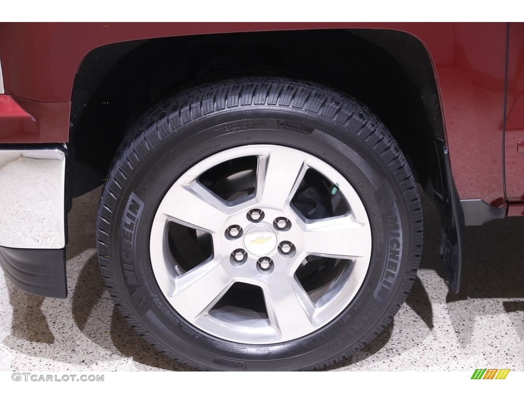 2015 Silverado 1500 LT Z71 Double Cab 4x4 - Deep Ruby Metallic / Jet Black photo #19