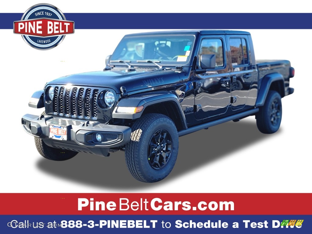 2021 Gladiator Sport 4x4 - Black / Black photo #1