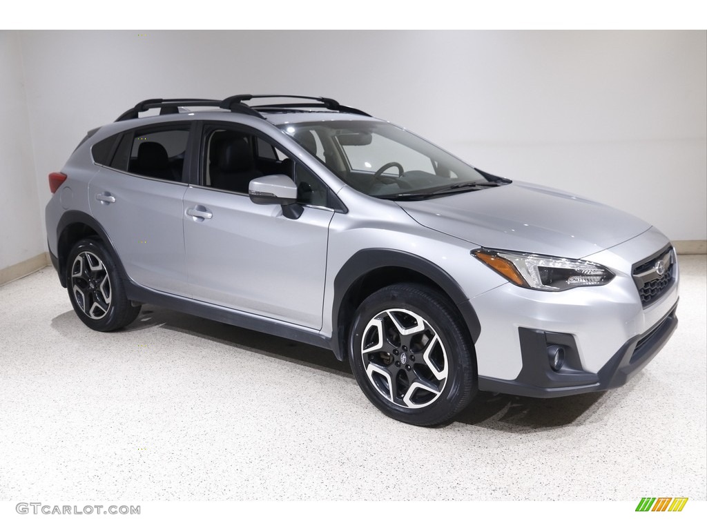 2019 Crosstrek 2.0i Limited - Ice Silver Metallic / Black photo #1