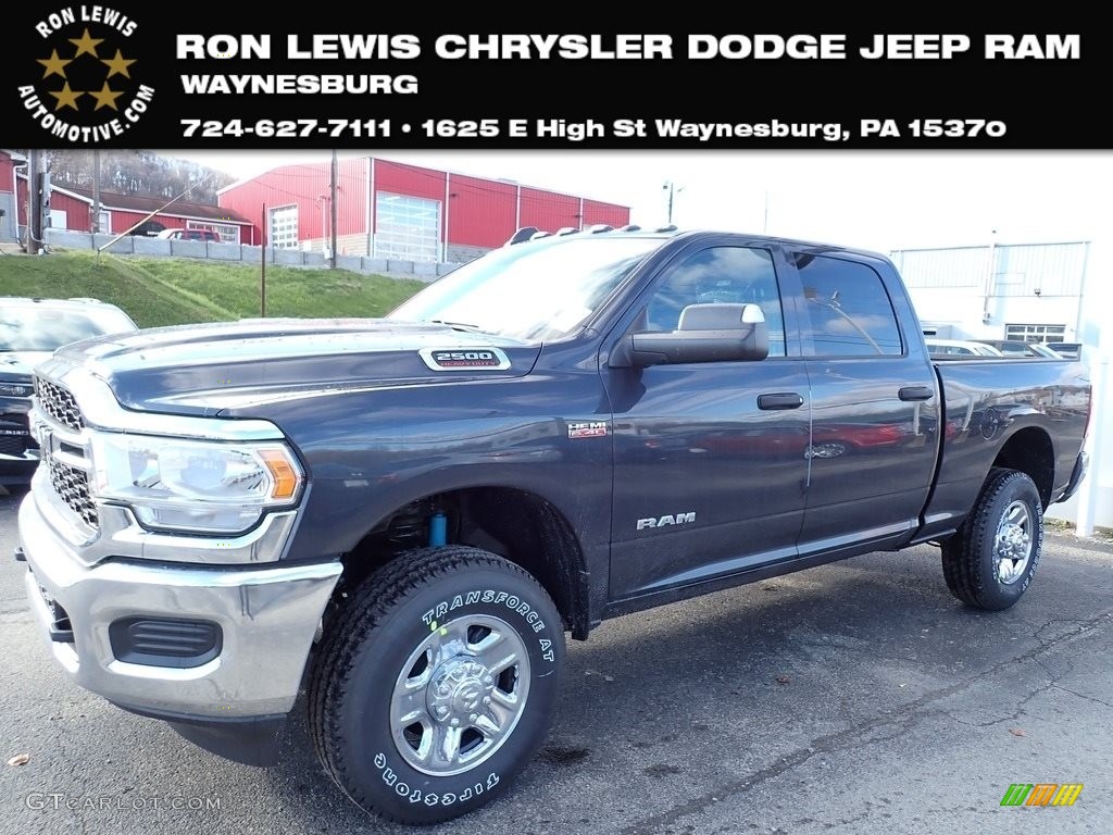 2022 2500 Tradesman Crew Cab 4x4 - Maximum Steel Metallic / Black photo #1