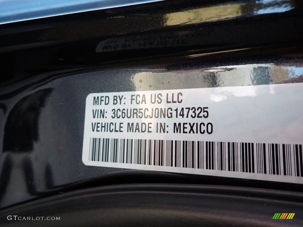 2022 2500 Tradesman Crew Cab 4x4 - Maximum Steel Metallic / Black photo #15