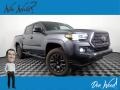 2021 Magnetic Gray Metallic Toyota Tacoma Limited Double Cab 4x4  photo #1