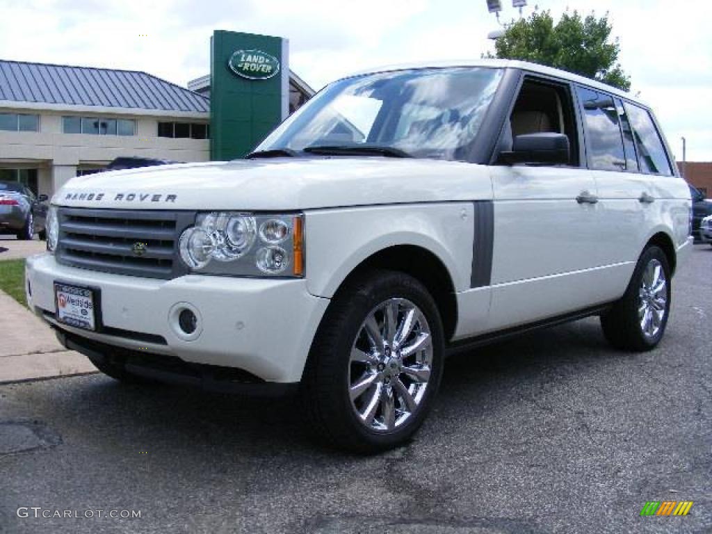 2007 Range Rover HSE - Chawton White / Parchment photo #1