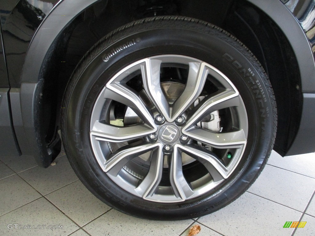 2021 CR-V Touring AWD Hybrid - Crystal Black Pearl / Black photo #5