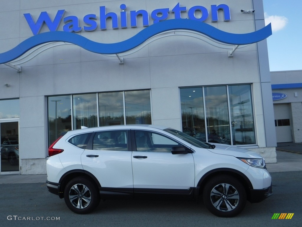 2019 CR-V LX AWD - Platinum White Pearl / Ivory photo #2