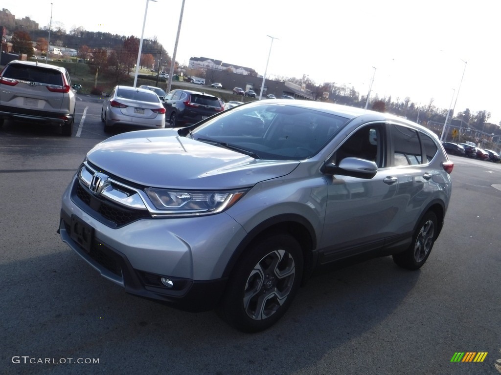 2018 CR-V EX-L AWD - Lunar Silver Metallic / Black photo #6