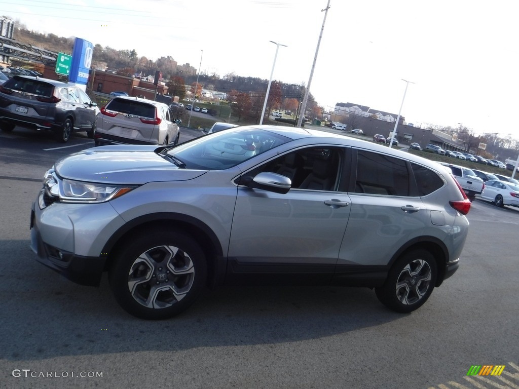 2018 CR-V EX-L AWD - Lunar Silver Metallic / Black photo #7