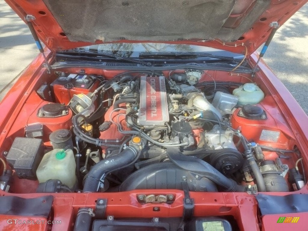 1985 Nissan 300ZX Turbo Coupe 3.0 Liter Turbocharged SOHC 12-Valve V6 Engine Photo #143291598