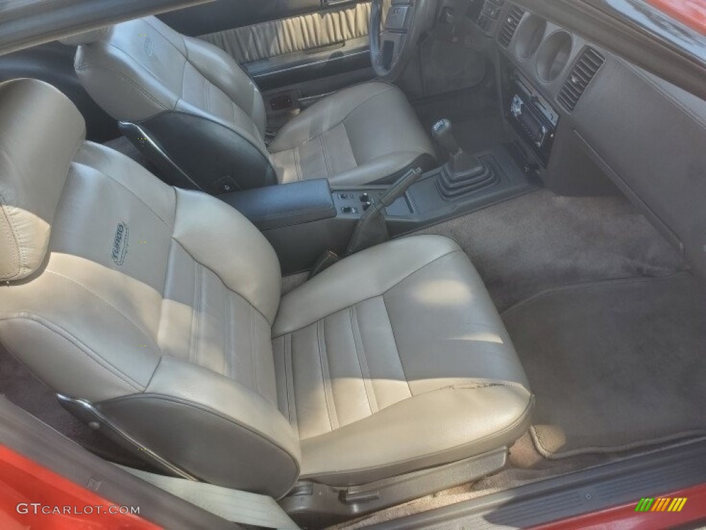 1985 300ZX Turbo Coupe - Regatta Red / Tan photo #9