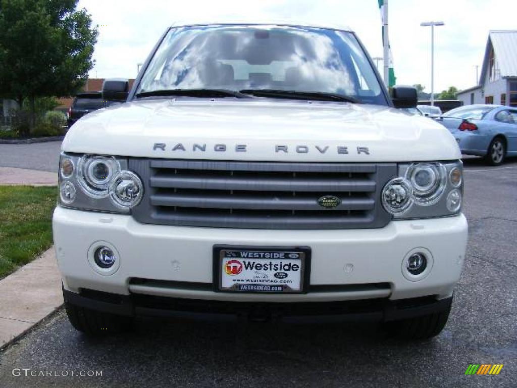 2007 Range Rover HSE - Chawton White / Parchment photo #8