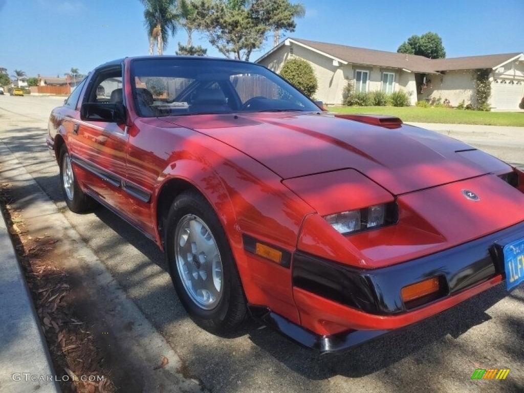 1985 300ZX Turbo Coupe - Regatta Red / Tan photo #15