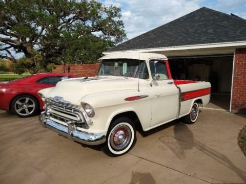 1957 Chevrolet Cameo Carrier Pickup Data, Info and Specs