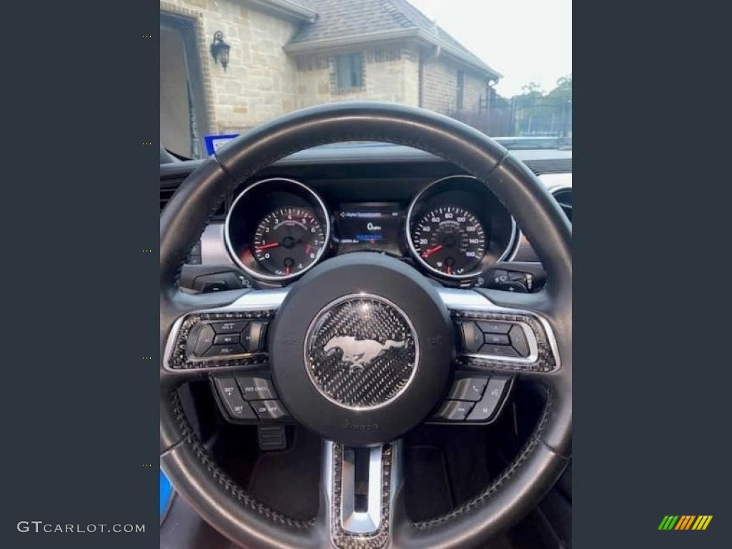 2020 Mustang GT Fastback - Velocity Blue / Ceramic photo #2