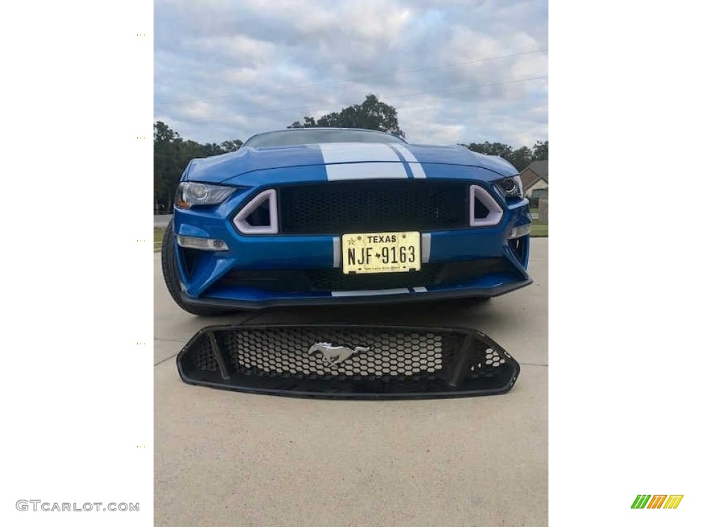 2020 Mustang GT Fastback - Velocity Blue / Ceramic photo #13